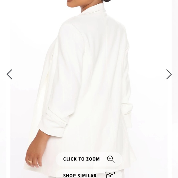 Ivory blazer - Picture 3 of 6